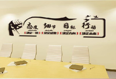 淮北企业文化墙主要展示什么？