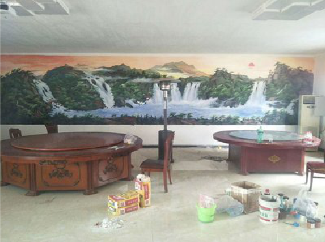 淮北墙绘-写实风景