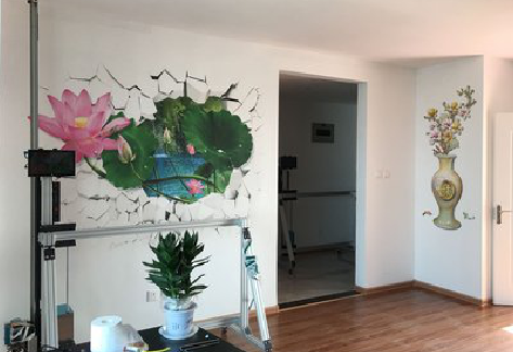 淮北墙体彩绘相比墙纸的优势。