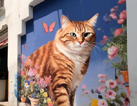 淮北自己绘制有个性的手绘墙