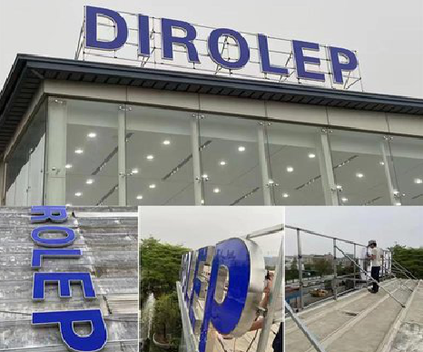 淮北楼顶发光字安装的注意事项。